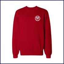 Crew Neck Sweatshirt with School Logo