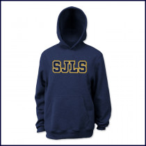 Hooded Pullover Sweatshirt with Large Fiberlok Logo
