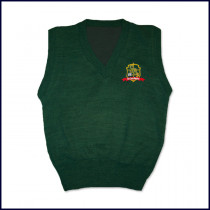 Sweater Vest with Embroidered Logo