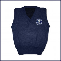 Sweater Vest with School Emblem