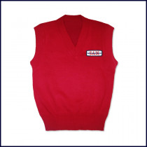 Sweater Vest with School Emblem