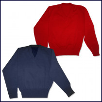 V-Neck Pullover Sweater