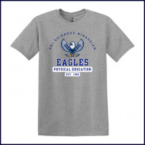 PE T-Shirt with Large Eagles Logo