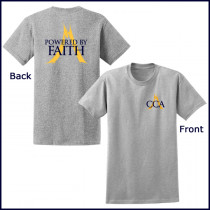 PE T-Shirt with School Logo on Front & Large Logo on Back