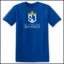 Cotton T-Shirt with Large Sea Kings Logo