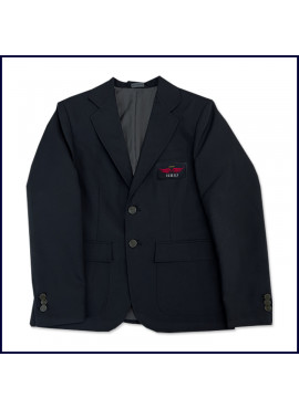 Classic Blazer with School Emblem