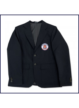 Classic Blazer with School Emblem