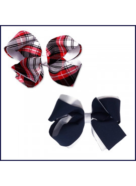 Four Loop Hair Bow