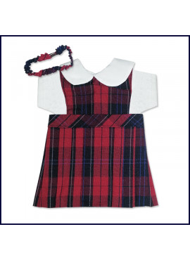 Doll Jumper with Blouse & Hair Bobble