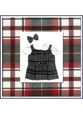 Doll Jumper with Blouse & Hair Bobble