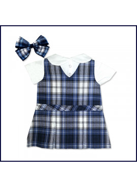 Doll Jumper with Blouse & Hair Bobble