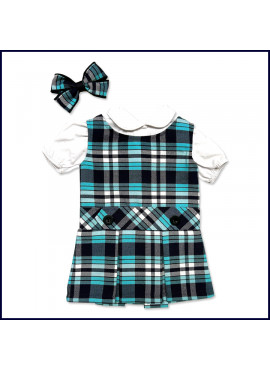 Doll Jumper with Blouse & Hair Bobble