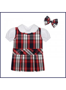Doll Jumper with Blouse & Hair Bobble