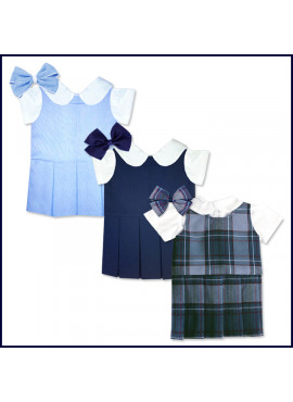 Doll Jumper with Blouse & Hair Bobble