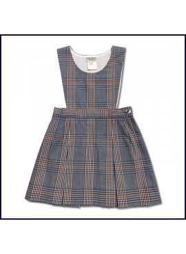Bib Top Jumper with 2-Pleat Skirt
