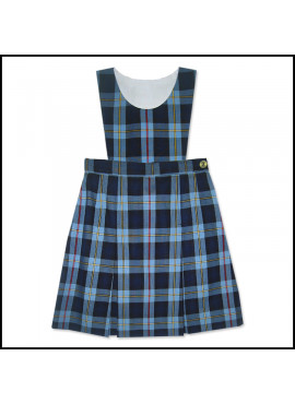 Bib Top Jumper with 2-Pleat Skirt
