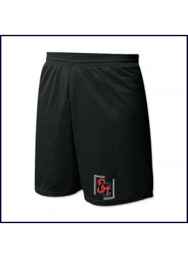 Nylon Mesh PE Shorts with SC Logo