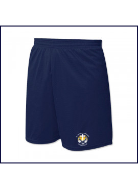 Nylon Mesh PE Shorts with School Logo