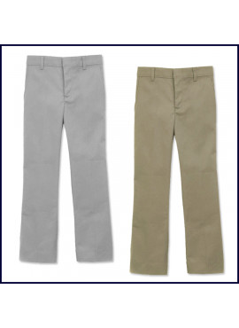 Boys Flat Front Pants