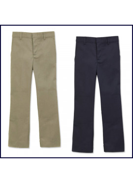Boys Flat Front Pants