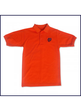 Classic Mesh Polo Shirt with PC Embroidered Logo
