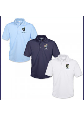Performance Polo Shirt: Short Sleeve with Embroidered Logo
