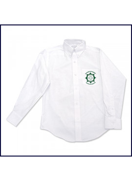 Oxford Shirt: Long Sleeve with School Logo