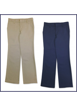 Girls Flat Front Slacks