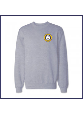 Crew Neck Sweatshirt with School Logo
