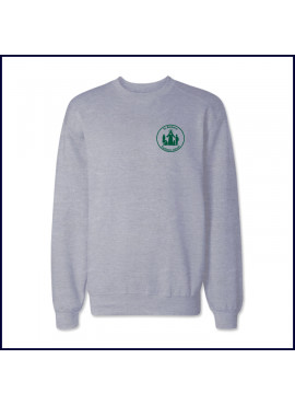 Crew Neck Sweatshirt with School Logo