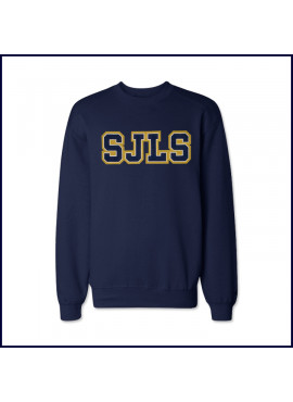 Crew Neck Sweatshirt with Large Fiberlok Logo