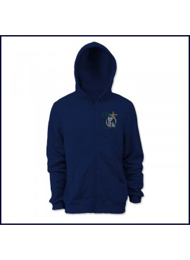 SFA Hooded Zip Front Sweatshirt with Embroidered Logo