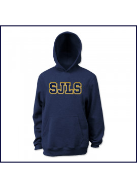 Hooded Pullover Sweatshirt with Large Fiberlok Logo