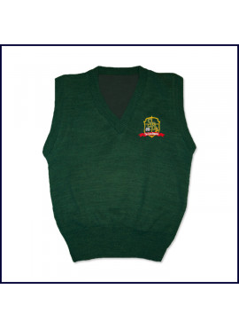 Sweater Vest with Embroidered Logo