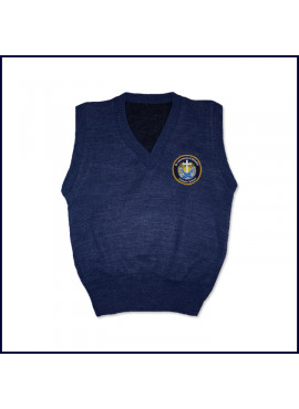 Sweater Vest with School Emblem