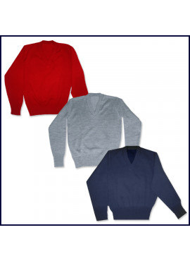 V-Neck Pullover Sweater