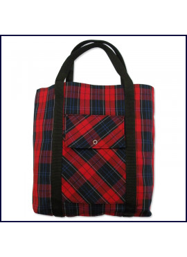 Plaid Tote Bag