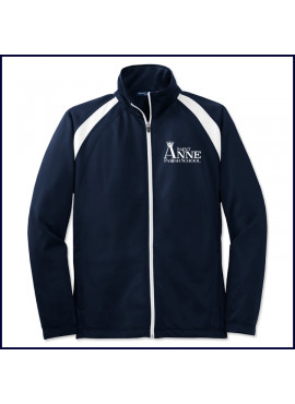 Track Jacket with St. Anne Crown Logo