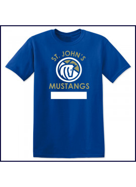 Performance PE T-Shirt with Large Mustang Logo