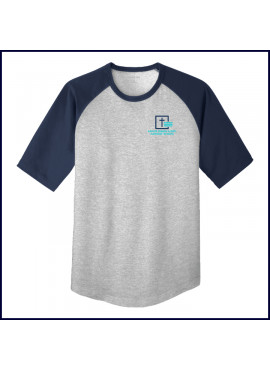 PE Baseball PE T-Shirt with School Logo