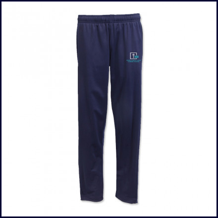 train n logo track pants