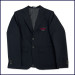 Classic Blazer with School Emblem