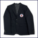 Classic Blazer with School Emblem