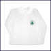 Round Collar Blouse: Long Sleeve with School Logo on Pocket