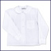 Round Collar Blouse: Long Sleeve