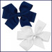 Clip-On Ribbon Hair Bows