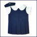 Navy Doll Jumper with Blouse & Hair Bobble