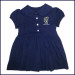 Peter Pan Dress with Embroidered Logo