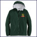 Hooded Jacket with Embroidered Logo