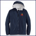 Hooded Jacket with Embroidered Logo